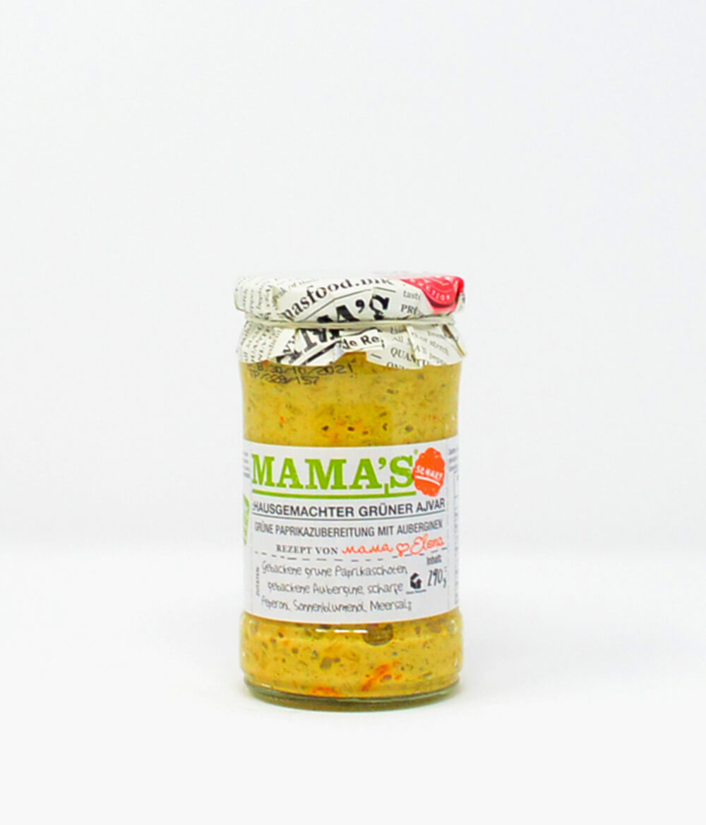 Ajvar Mama's Scharf Grün Ajvar Mama's Scharf Grün