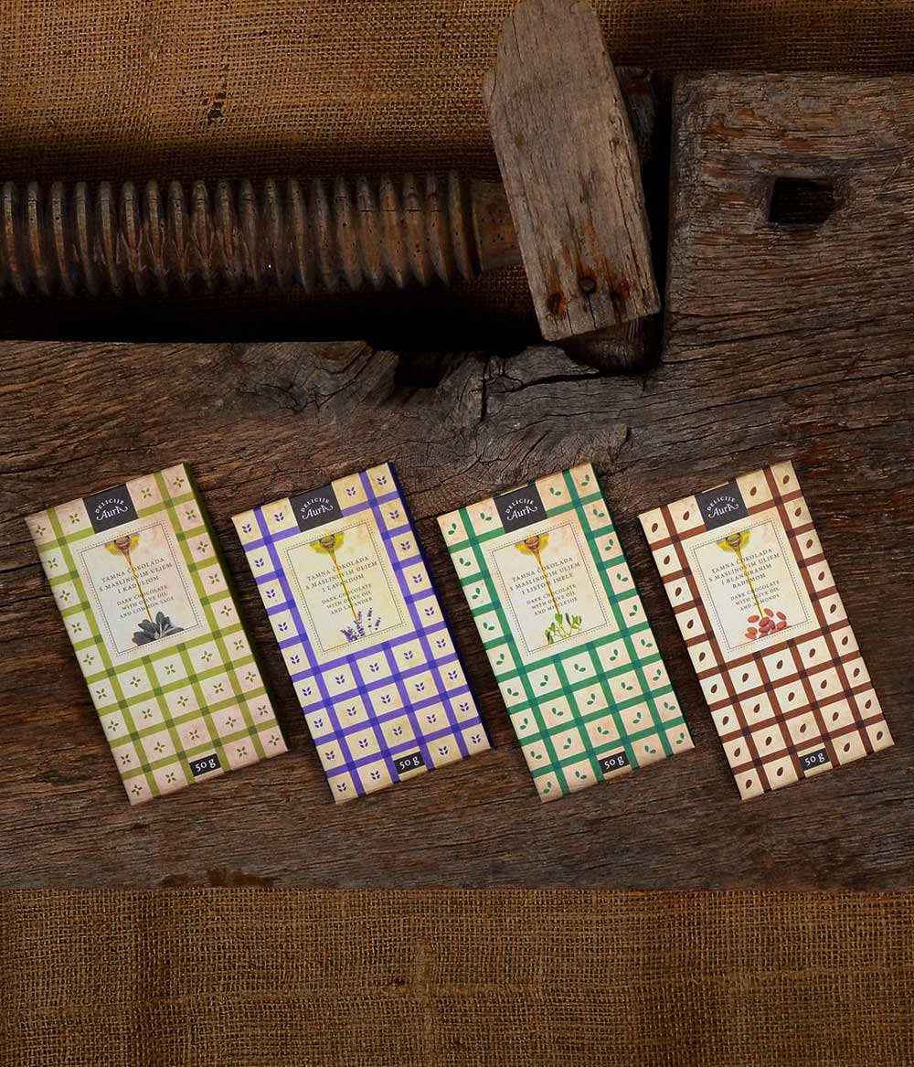 Aura-Delikatessen-Schokolade