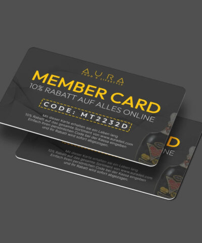 Aura Member Card