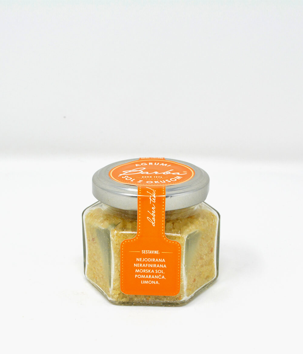 Barba Salz mit Orange Aura Food Lifestyle Delikatessen