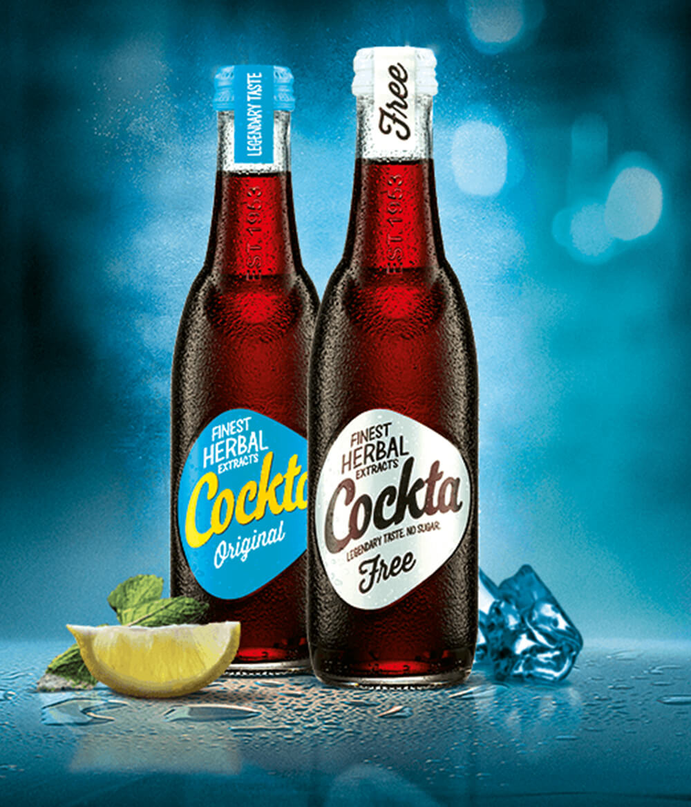 Cockta Free Zuckerfrei - Cola Softdrink Aura