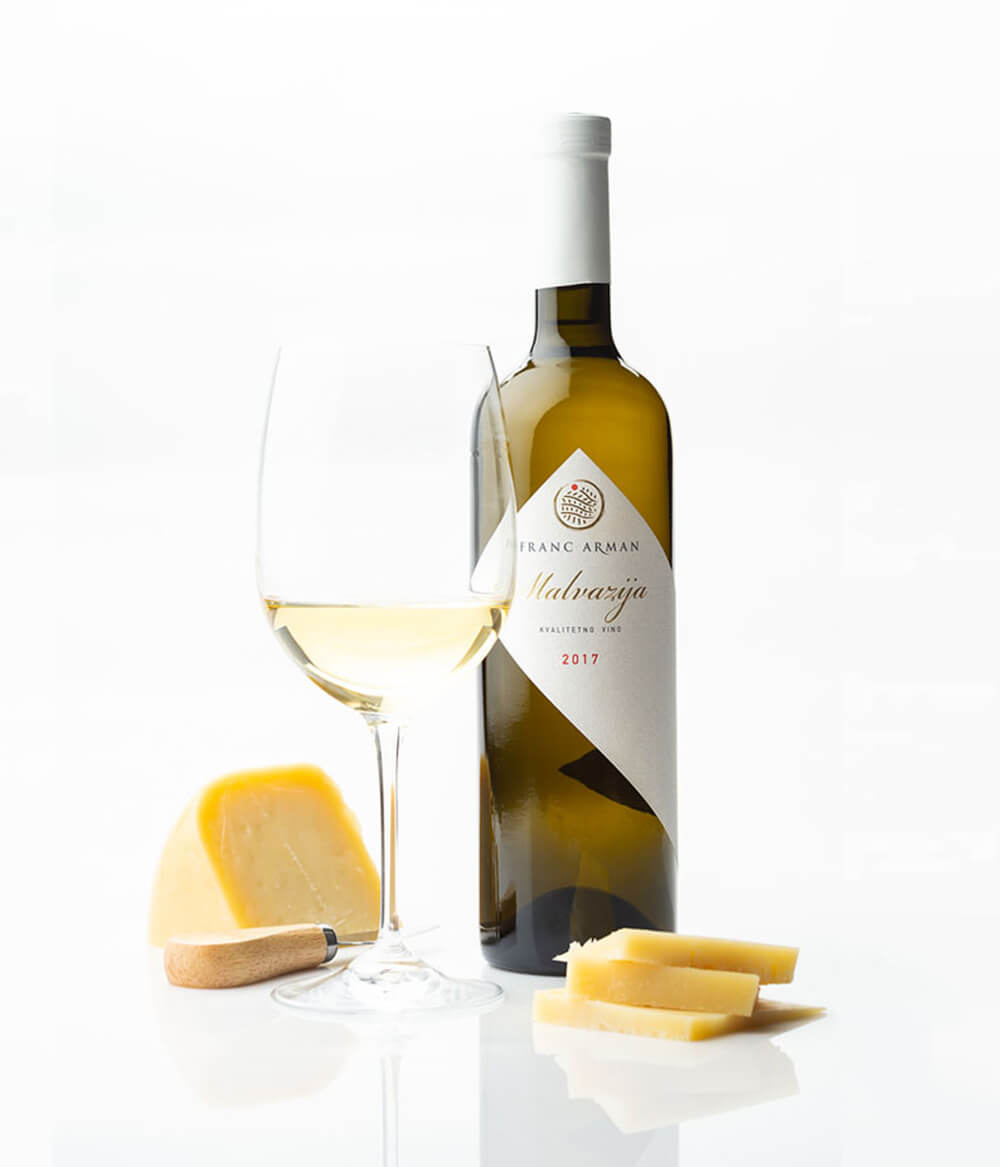 Franc Arman Malvazija Weißwein Franc Arman Malvazija Weißwein