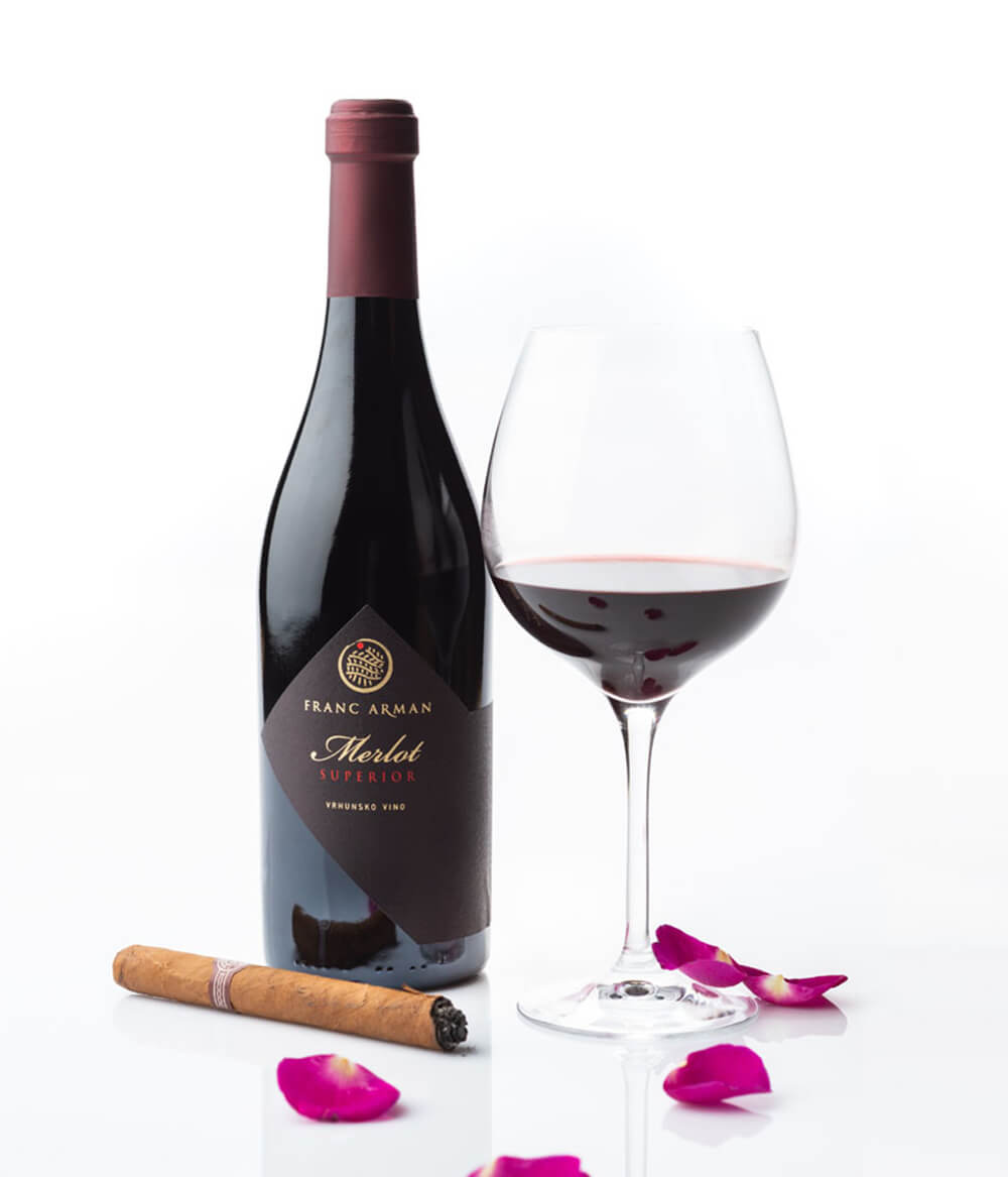 Franc Arman Merlot Superior Rotwein