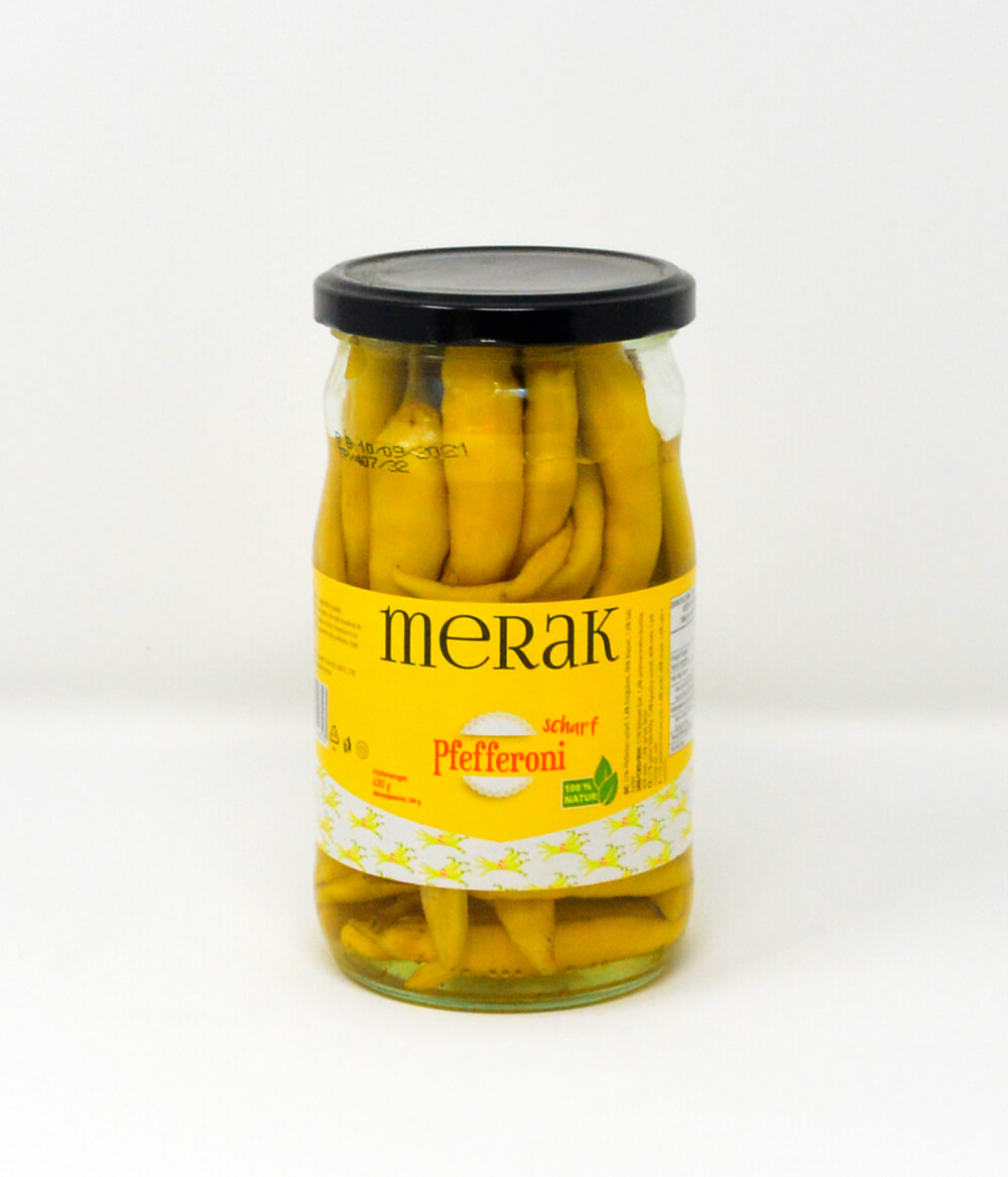Merak Pfefferoni scharf Merak Pfefferoni scharf