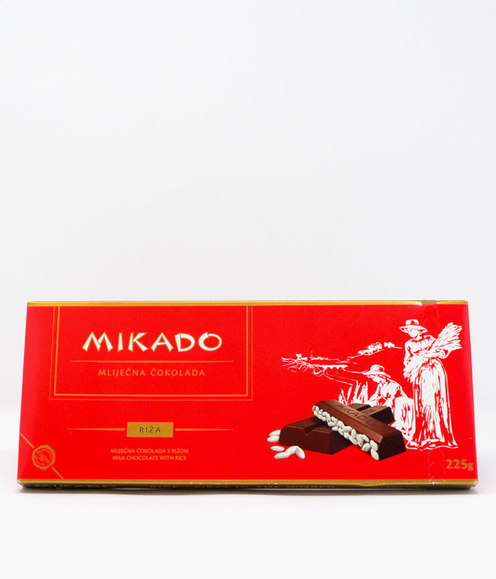 Mikado Reis Schokolade 225g
