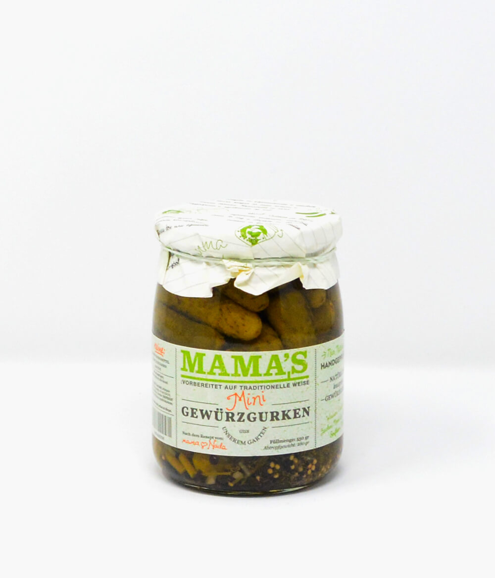 Mini Gewürzgurken Mama's Mini Gewürzgurken Mama's