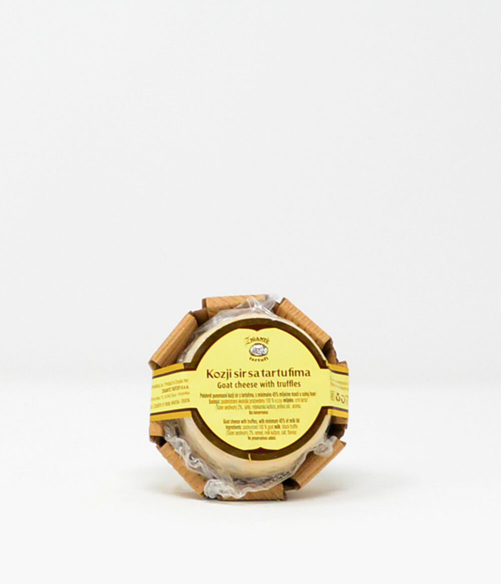 Zigante Ziegenkäse mit Trüffel Zigante Ziegenkäse mit Trüffel